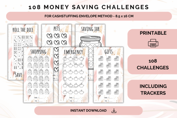 Download Money Saving Challenges A6 Bundle Pdf - Premium Bundle