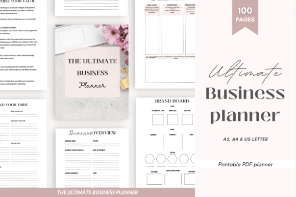 Download Online Business Planner Printable - Planner printable Collection