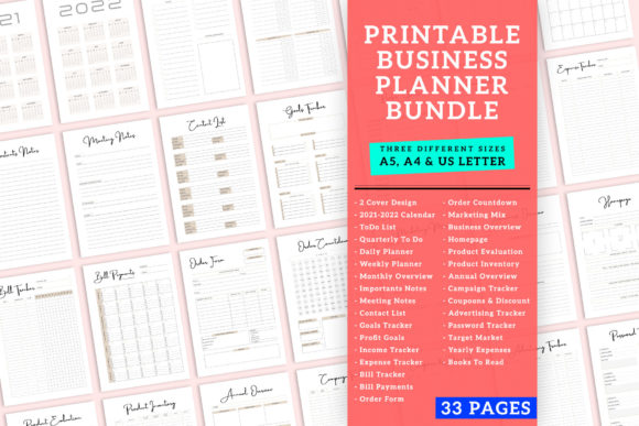 Download Business Finance Planner Printable - Planner printable Collection