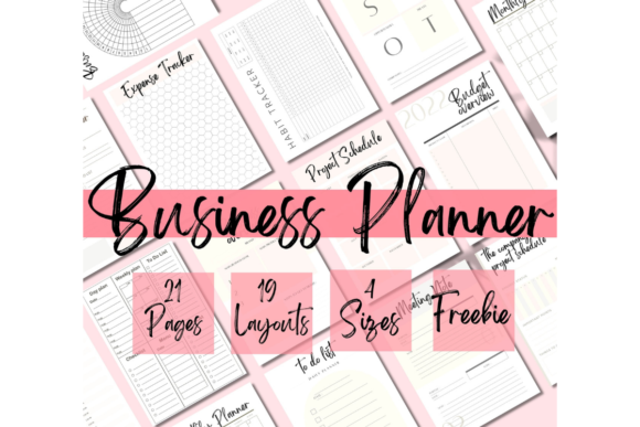 Download Business Planner Printable 2021-2022 - Planner printable Collection