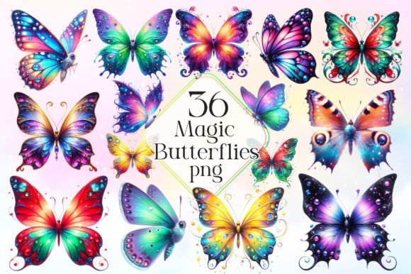 Download Magic Butterflies Clipart Butterfly Png - Butterflies Collection