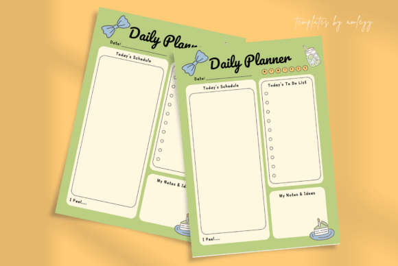 Download Cute Functional Daily Planner Printable - Planner printable Collection